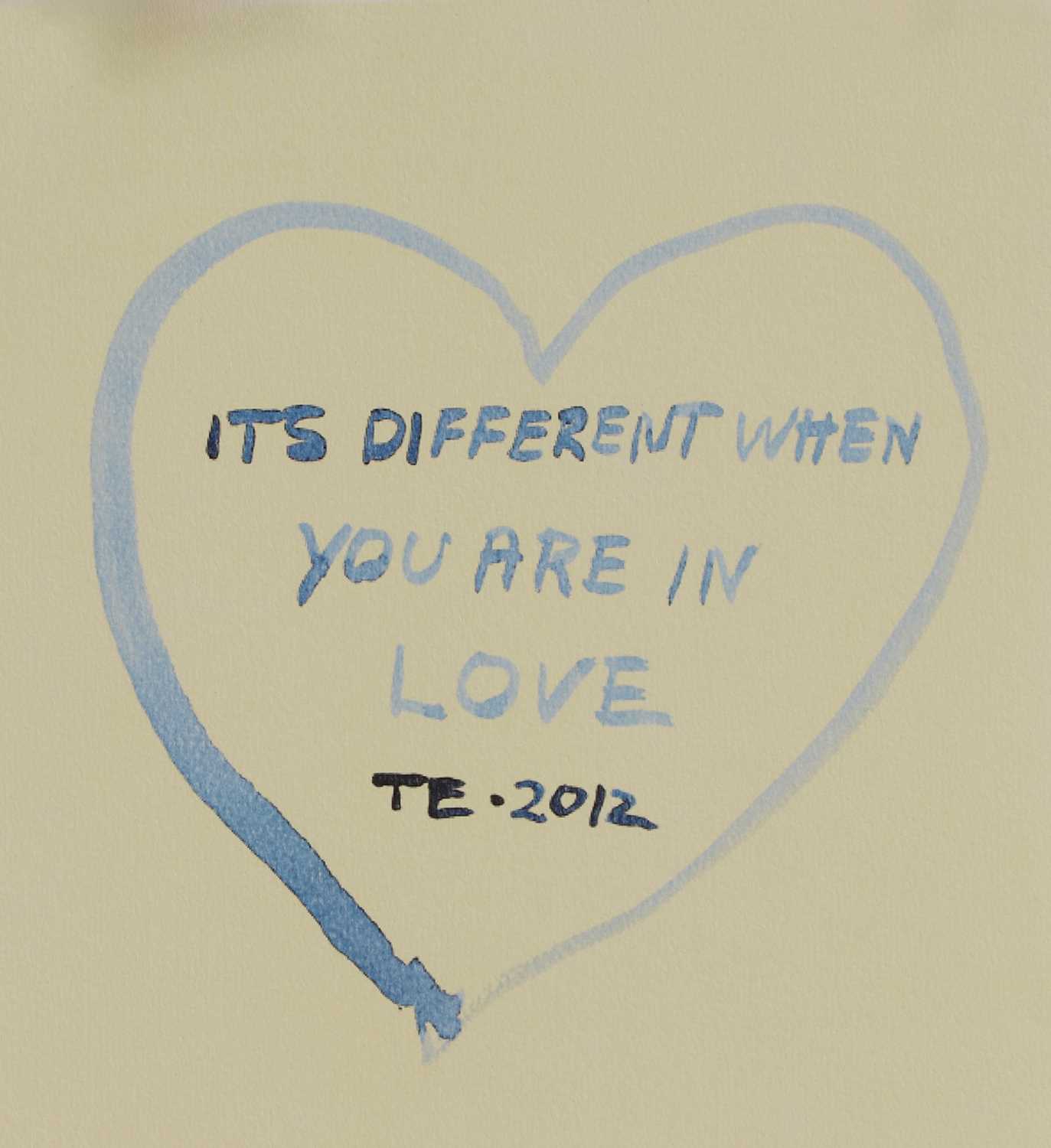 Lot Tracey Emin RA (b.1963)