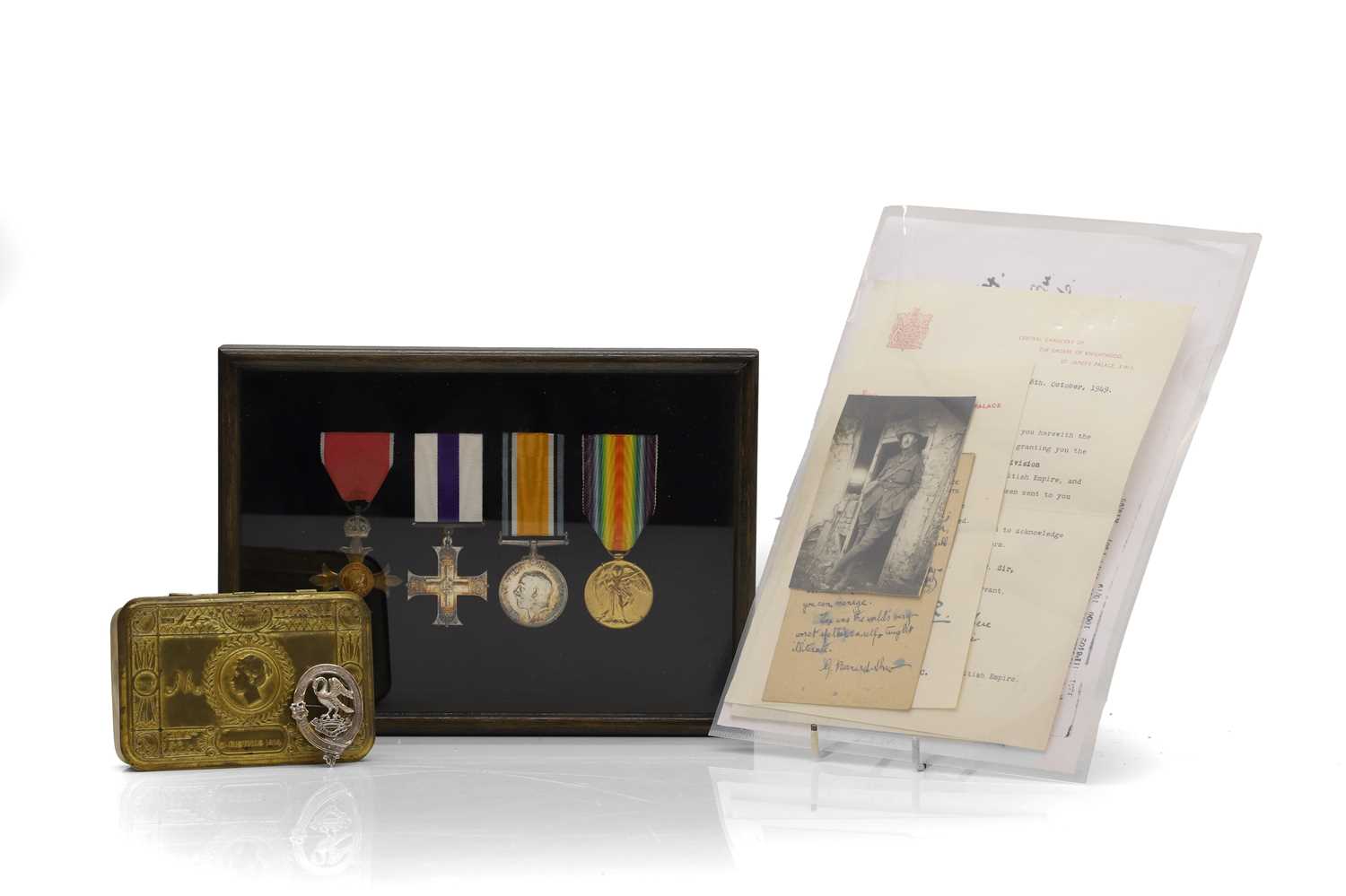Lot 144 - A First World War M.C. Medal Group and Civil O.B.E.
