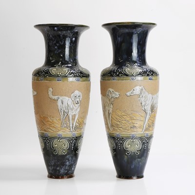 Lot 30 - Hannah Barlow (1851-1916) for Doulton Lambeth