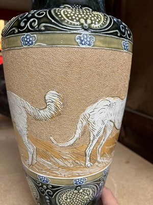 Lot 30 - Hannah Barlow (1851-1916) for Doulton Lambeth