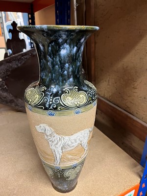 Lot 30 - Hannah Barlow (1851-1916) for Doulton Lambeth