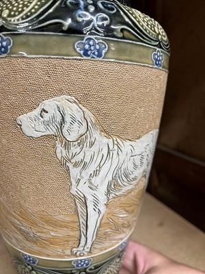 Lot 30 - Hannah Barlow (1851-1916) for Doulton Lambeth