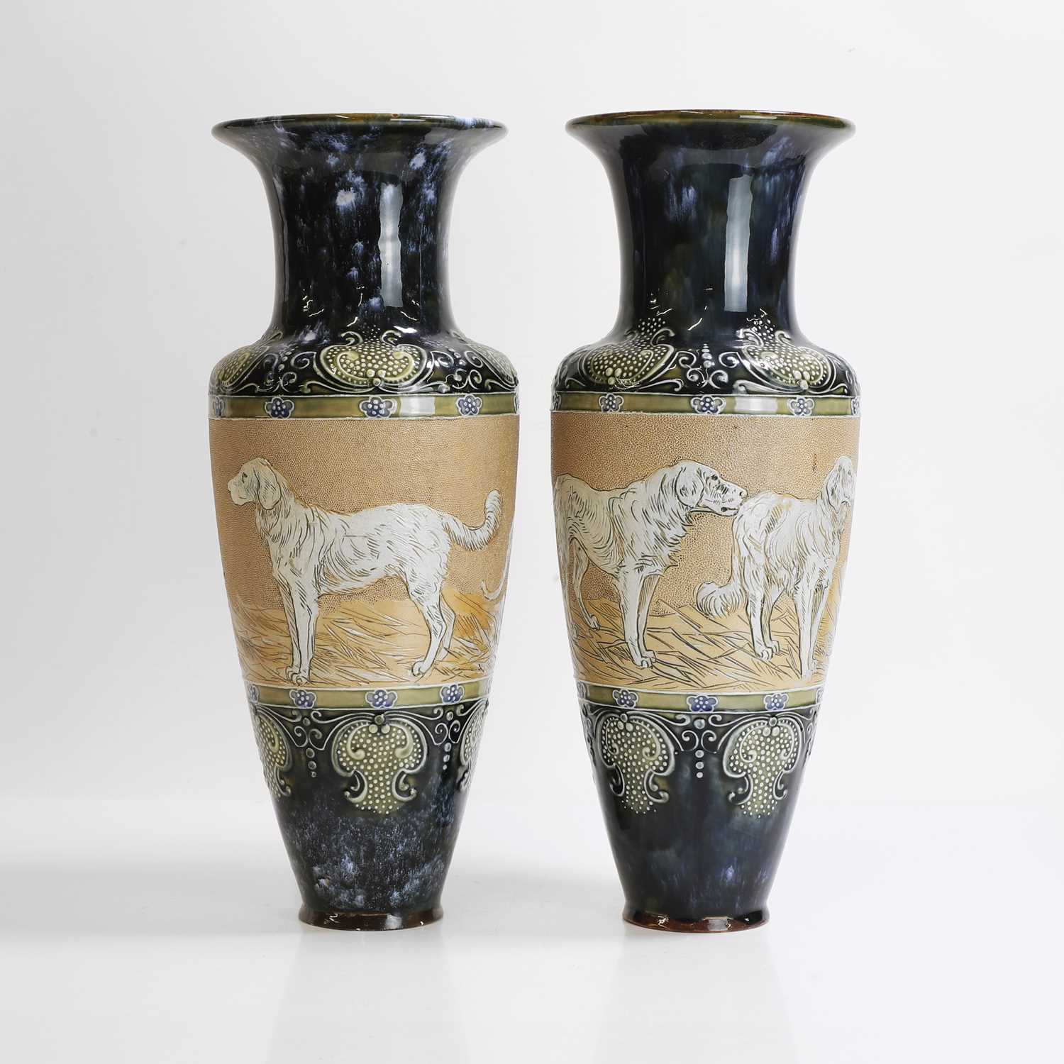 Lot 30 - Hannah Barlow (1851-1916) for Doulton Lambeth