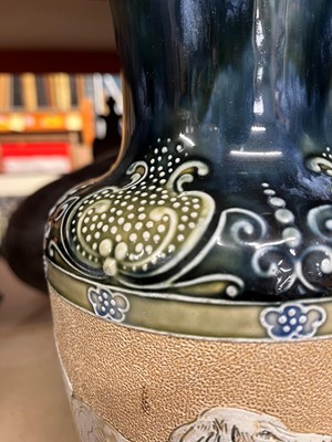 Lot 30 - Hannah Barlow (1851-1916) for Doulton Lambeth