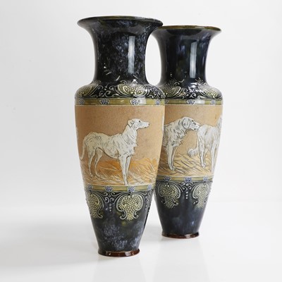 Lot 30 - Hannah Barlow (1851-1916) for Doulton Lambeth