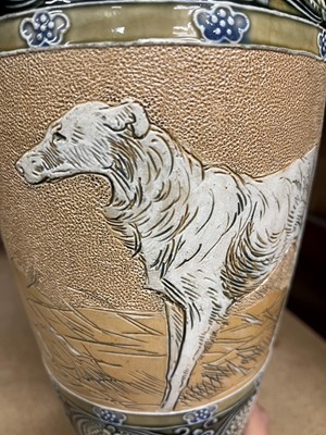 Lot 30 - Hannah Barlow (1851-1916) for Doulton Lambeth