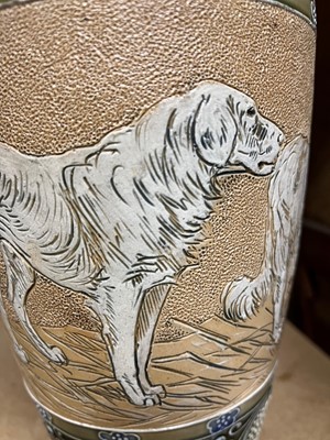 Lot 30 - Hannah Barlow (1851-1916) for Doulton Lambeth