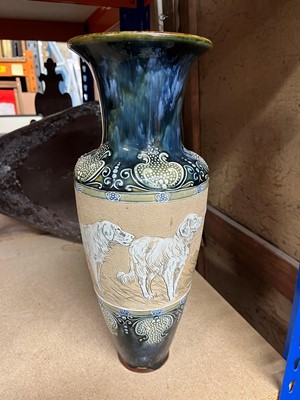 Lot 30 - Hannah Barlow (1851-1916) for Doulton Lambeth