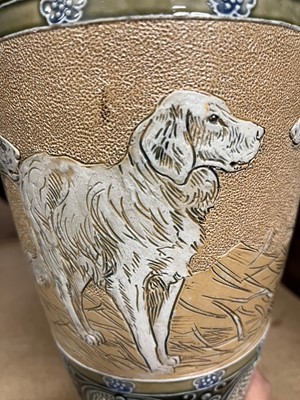 Lot 30 - Hannah Barlow (1851-1916) for Doulton Lambeth