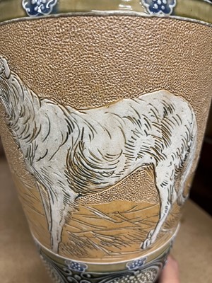 Lot 30 - Hannah Barlow (1851-1916) for Doulton Lambeth