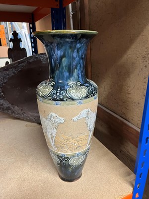 Lot 30 - Hannah Barlow (1851-1916) for Doulton Lambeth
