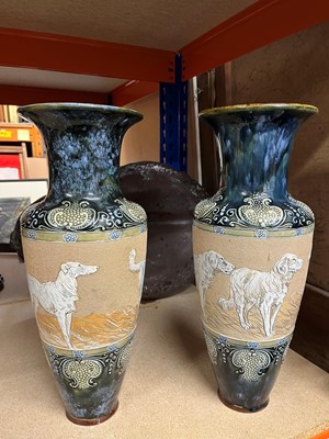 Lot 30 - Hannah Barlow (1851-1916) for Doulton Lambeth