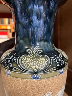 Lot 30 - Hannah Barlow (1851-1916) for Doulton Lambeth