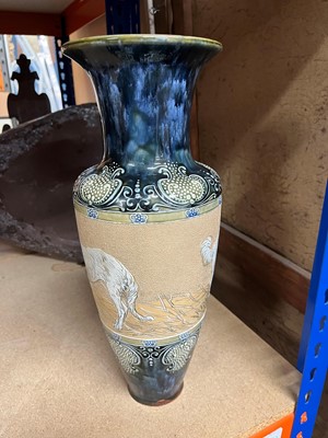 Lot 30 - Hannah Barlow (1851-1916) for Doulton Lambeth