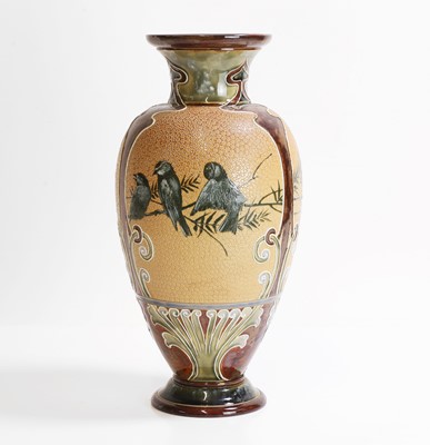 Lot 29 - Florence Barlow (1856-1909) for Doulton Lambeth