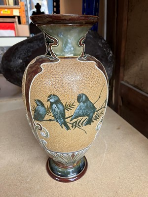 Lot 29 - Florence Barlow (1856-1909) for Doulton Lambeth