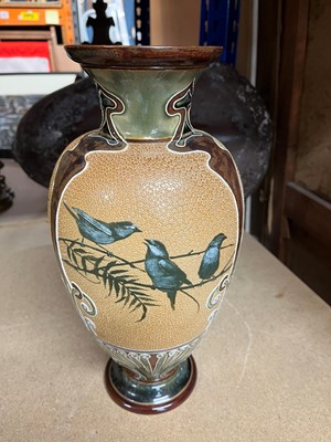 Lot 29 - Florence Barlow (1856-1909) for Doulton Lambeth