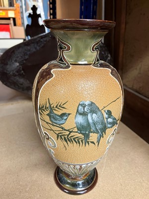Lot 29 - Florence Barlow (1856-1909) for Doulton Lambeth