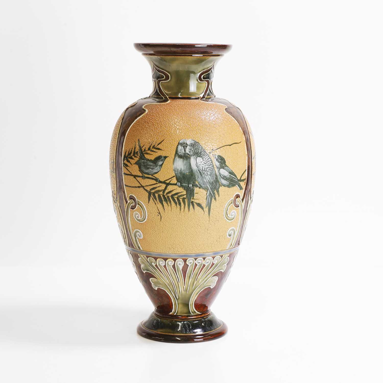 Lot 29 - Florence Barlow (1856-1909) for Doulton Lambeth