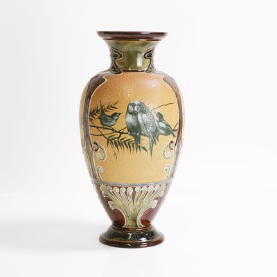 Lot 29 - Florence Barlow (1856-1909) for Doulton Lambeth