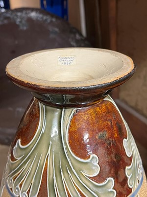 Lot 29 - Florence Barlow (1856-1909) for Doulton Lambeth