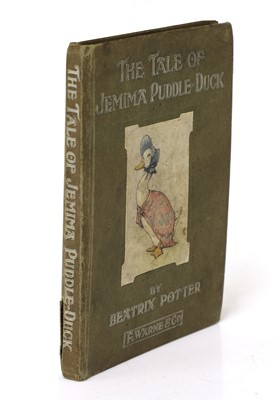 Lot 203 - Potter, Beatrix: The tale of Jemima Puddle-Duck.