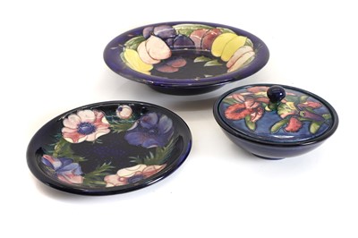Lot 245 - A collection of Moorcroft pottery items