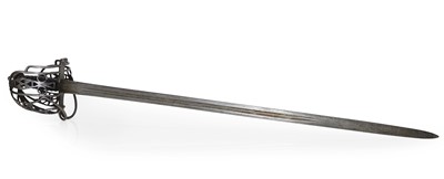 Lot 93 - A Scottish basket hilt sword