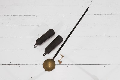 Lot 203 - A George III mahogany longcase clock