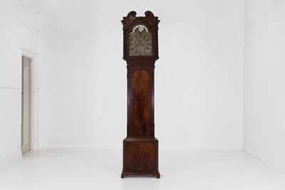 Lot 230 - A George III mahogany longcase clock