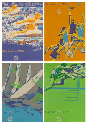 Lot 199 - 1972 Munich Olympics poster