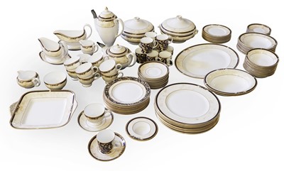 Lot 206 - A 'Cornucopia' Wedgwood porcelain dinner and tea service
