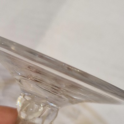 Lot 14 - A group of three wine glasses