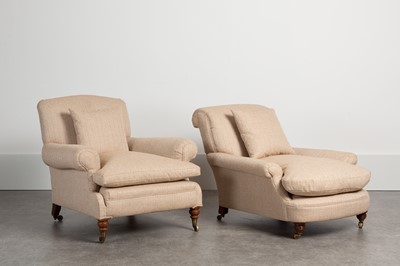Lot 125 - A Howard & Sons armchair