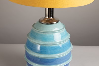 Lot 133 - A ceramic table lamp