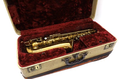 Lot 361 - A Selmer 'cigar cutter' alto saxophone