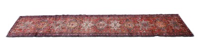 Lot 387 - A north-west Persian Heriz runner