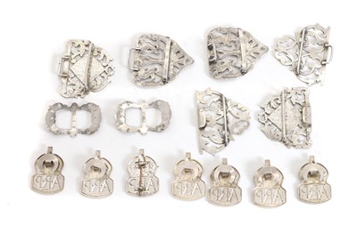 Lot 83 - An Edwardian silver nurse's buckle