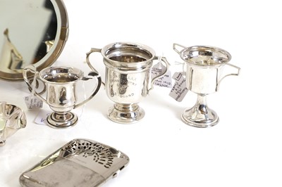 Lot 65 - A silver tasting cup