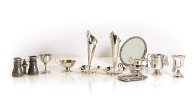 Lot 65 - A silver tasting cup