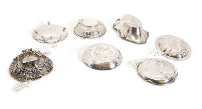 Lot 79 - An Edwardian silver sweetmeat dish