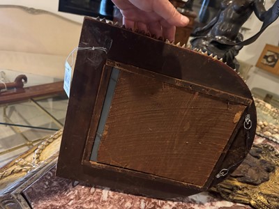 Lot 126 - Two shell-encrusted mirrors