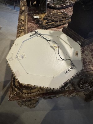 Lot 126 - Two shell-encrusted mirrors