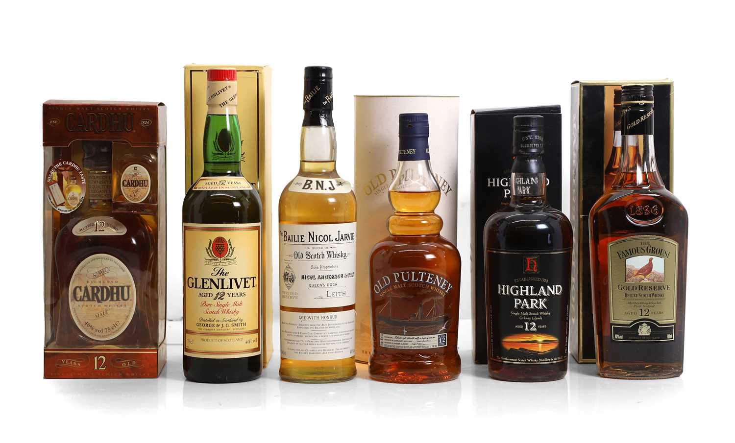 Lot 389 - A selection of Scotch whiskies