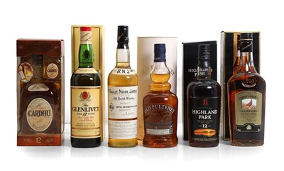 Lot 389 - A selection of Scotch whiskies