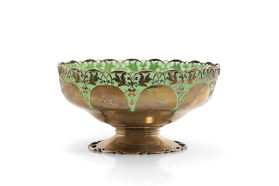 Lot 50 - A silver centre bowl