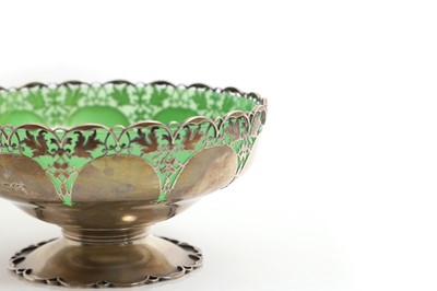 Lot 50 - A silver centre bowl