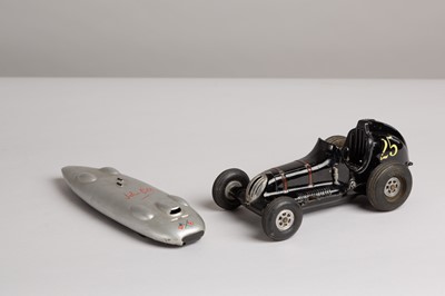 Lot 363 - Two tinplate toy cars