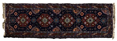 Lot 485 - A Persian style runner