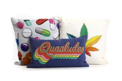 Lot 444 - A set of three Jonathan Adler cushions